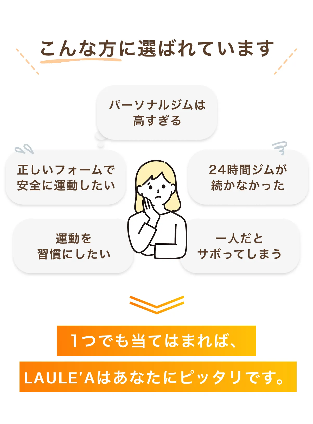 セミパーソナルジムLAULE'A